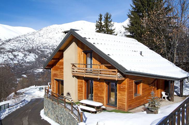 Chalet pour 10 personnes, avec balcon - 1