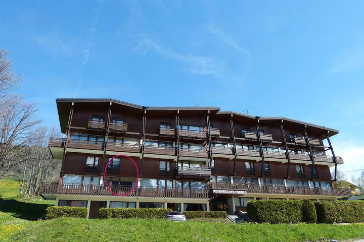 Apartamento entero, Apartamento de vacaciones para 6 personas con balcón/terraza in Lac des Confins, La Clusaz