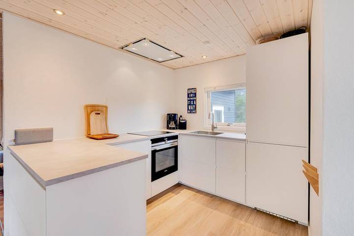 Ferienhaus mit Meerblick für 5 Personen, mit Balkon/Terrasse und Sauna sowie Terrasse in Henne Strand - 3