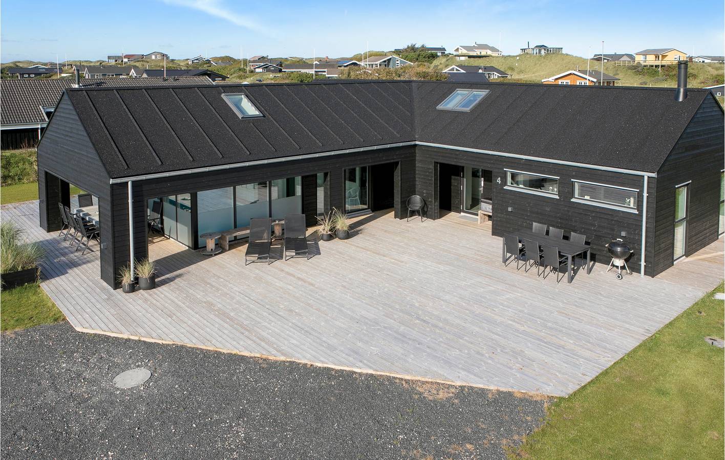 Ferienhaus für 12 Personen mit Terrasse in Løkken, Hjørring und Umgebung