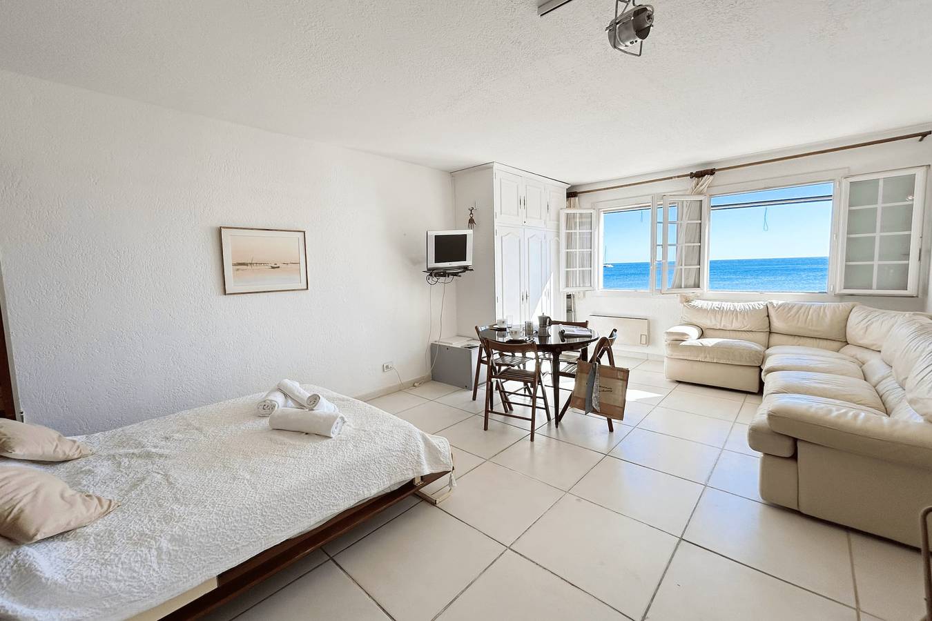 Appartement entier, Appartement sur la plage avec Climatisation et vue mer in Port Grimaud, Grimaud