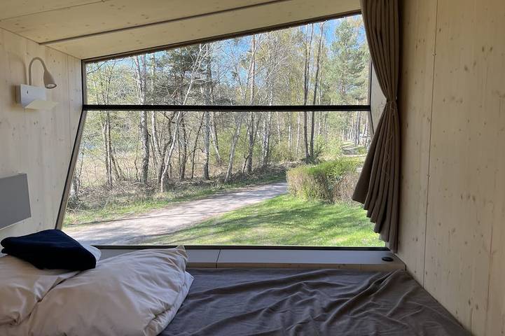 Sustainable & stylish - Overnight stay in the Green Tiny Sleep Space at Lake Salem in Salem (Herzogtum-Lauenburg), Naturpark Lauenburgische Seen