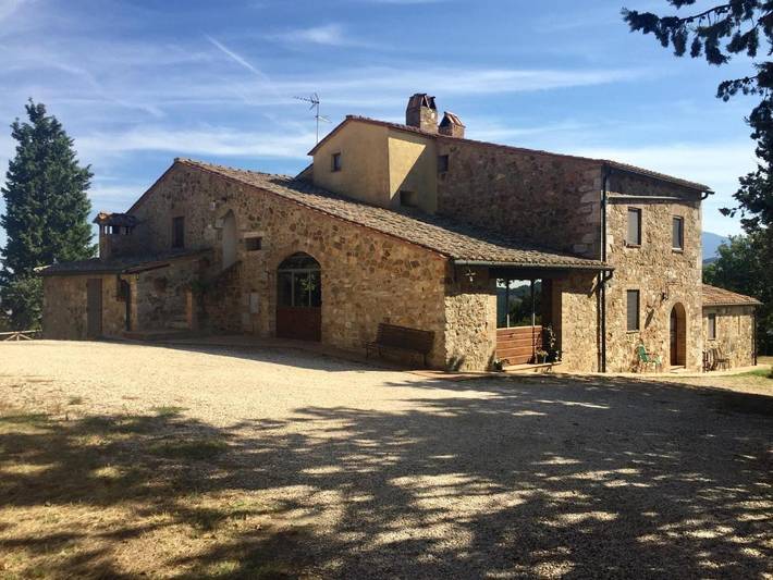 Appartamento per 2 persone, con Giardino e Panorama a San Quirico d'Orcia