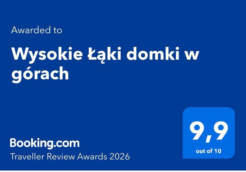 Wysokie Łąki domki w górach in Kowary, Sudety (Polska)