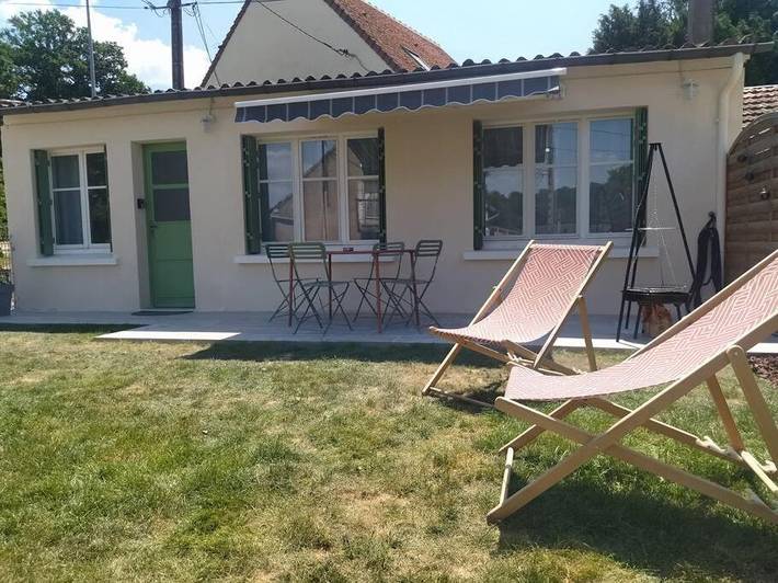 Maison de vacances pour 4 personnes, avec jardin et vue