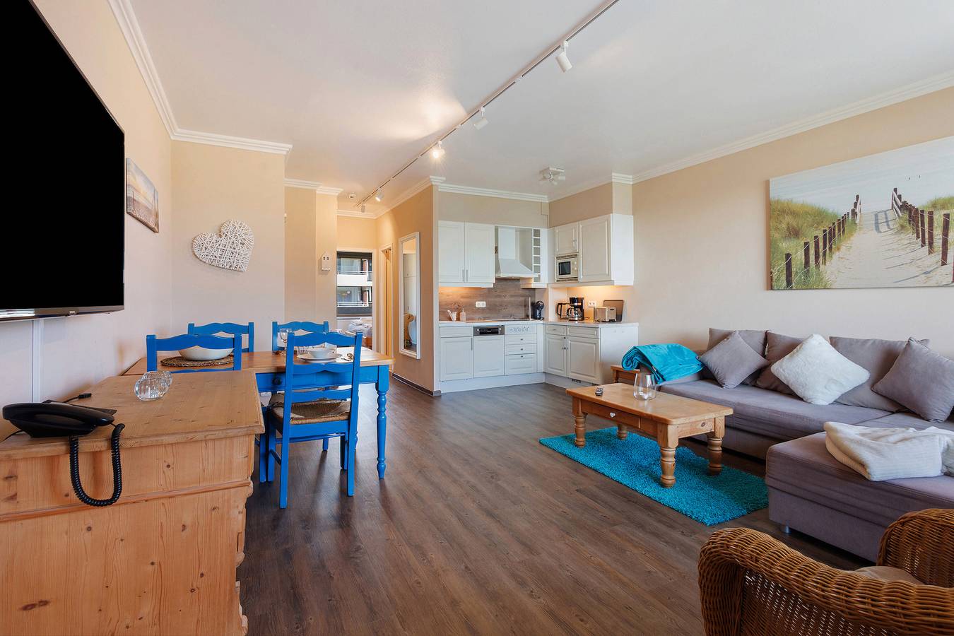 Ganze Wohnung, Ferienwohnung Oberdeck" mit Meerblick, Balkon und Wlan in Ostseebad Travemünde, Lübecker Bucht