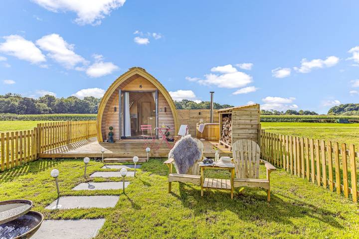 Chalet für 2 Personen mit Garten in Wells, Somerset
