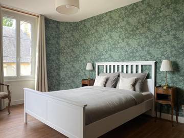 Gîte pour 8 personnes, avec jardin et vue à Saon