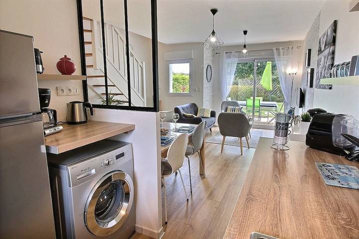 Ferienhaus für 4 Personen, mit Garten und Terrasse, mit Haustier