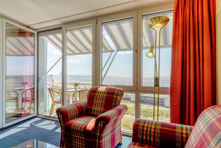 Ferienwohnung für 2 Personen, mit Balkon und Sauna in Norderney Weststrand - 2