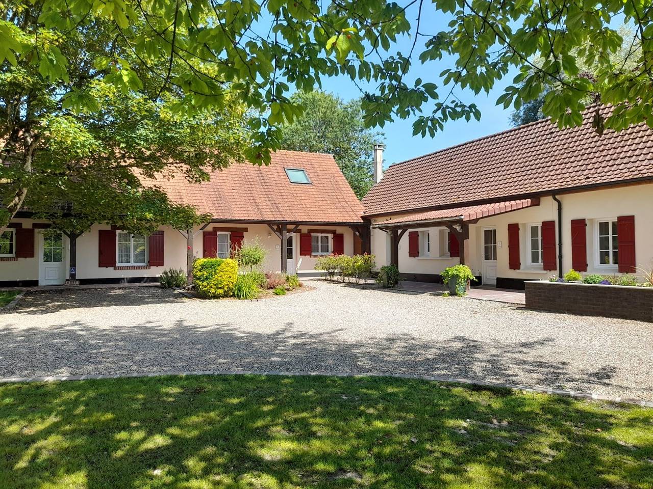 Domaine de l'Ermitage, gîte Les Iris in Rue (homonymie), Région d'Abbeville