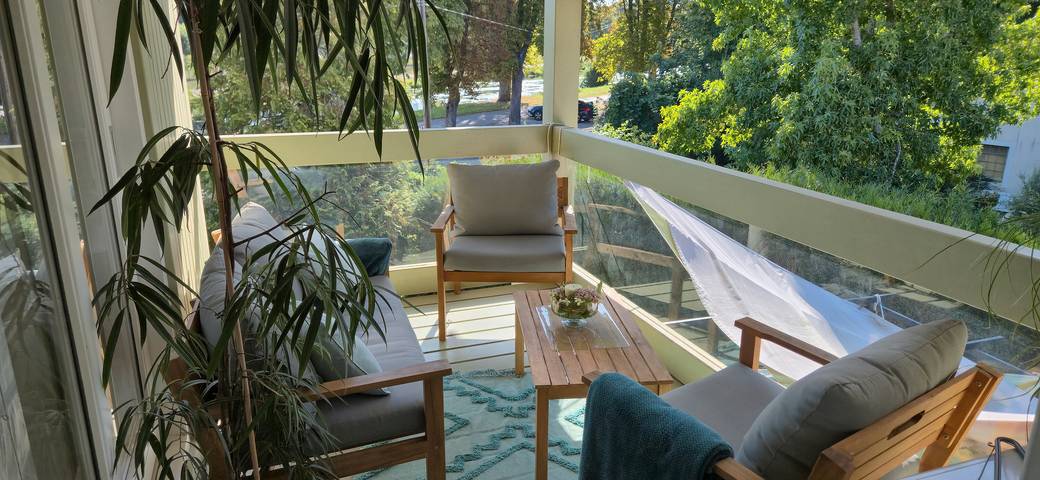 Location de vacances pour 2 personnes, avec jardin et balcon dans les Vosges