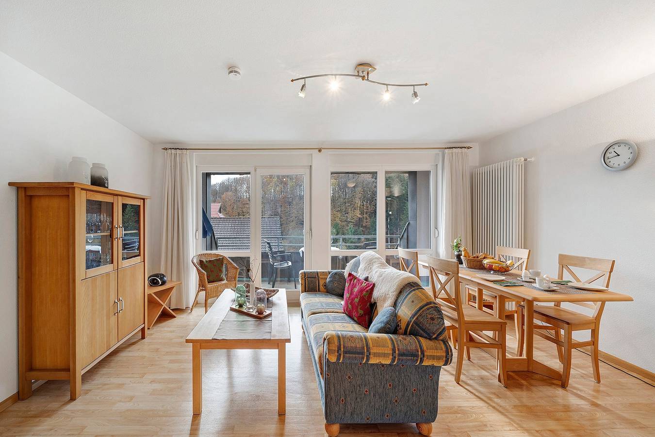 Ganze Wohnung, Ferienwohnung 'Waldblick' mit Balkon und Wlan in Biederbach, Mittlerer Schwarzwald
