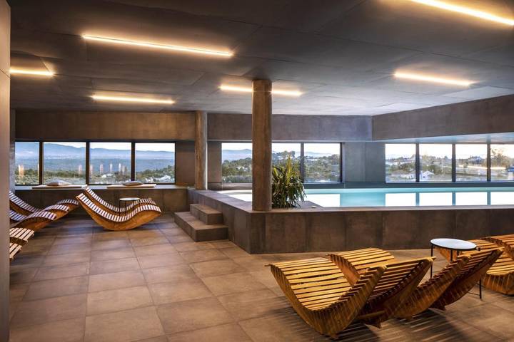 Hôtel pour 3 personnes, avec jacuzzi et terrasse ainsi que sauna et piscine dans Nelas - 4