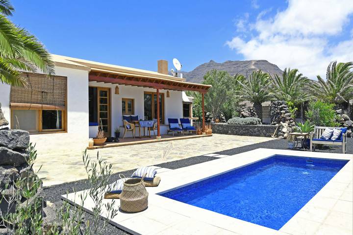 Casa de vacaciones para 4 personas, con Terraza y Jardín en Fuerteventura