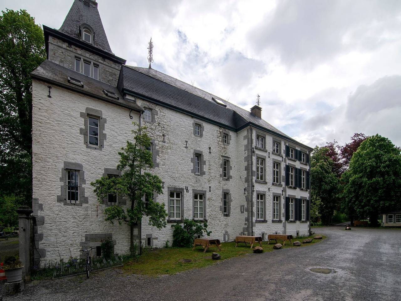 Kasteelappartement Aywaille bij Amblève in Aywaille, Luik en omgeving