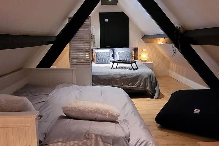 Location de vacances pour 5 personnes, avec sauna ainsi que terrasse et jacuzzi à Furnes - 3