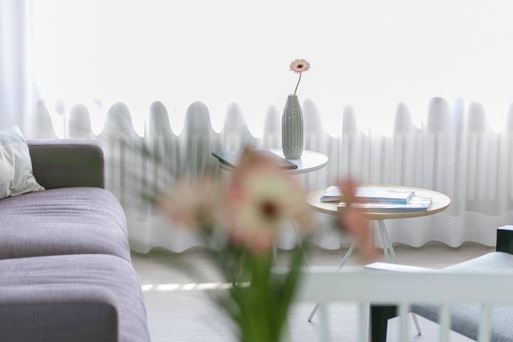 Ferienhaus für 4 Personen, mit Terrasse und Garten sowie Seeblick und Ausblick in Moos - 4