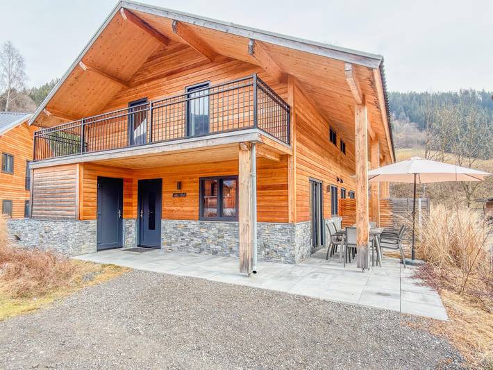 Chalet für 6 Personen, mit Balkon und Sauna sowie Garten, mit Haustier - 1