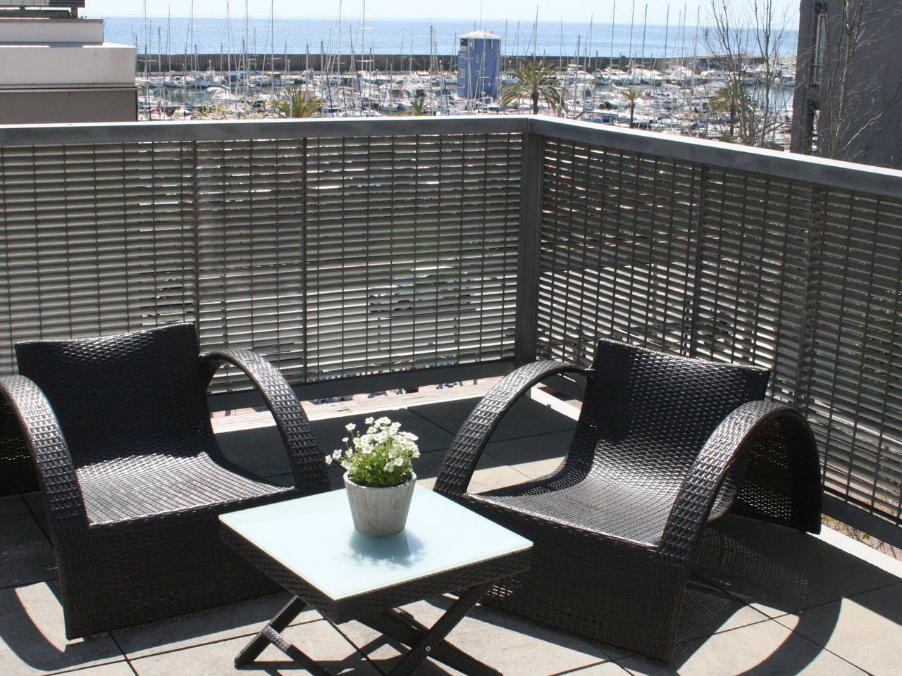 Haus "Terrassa de Mar" direkt am Strand in El Masnou, Costa del Maresme