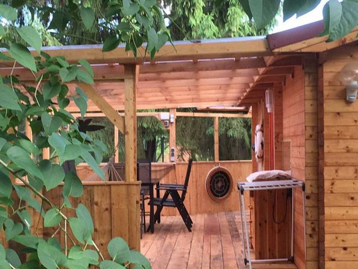 Ferienwohnung für 4 Personen, mit Terrasse und Garten in Eggesin