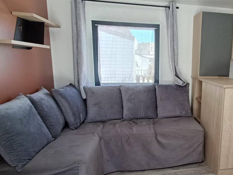 Camping Le Lignon - Mobilheim 6 personen - Kapuzinerkresse/Camelia in Le Chambon-sur-Lignon, Mézenc