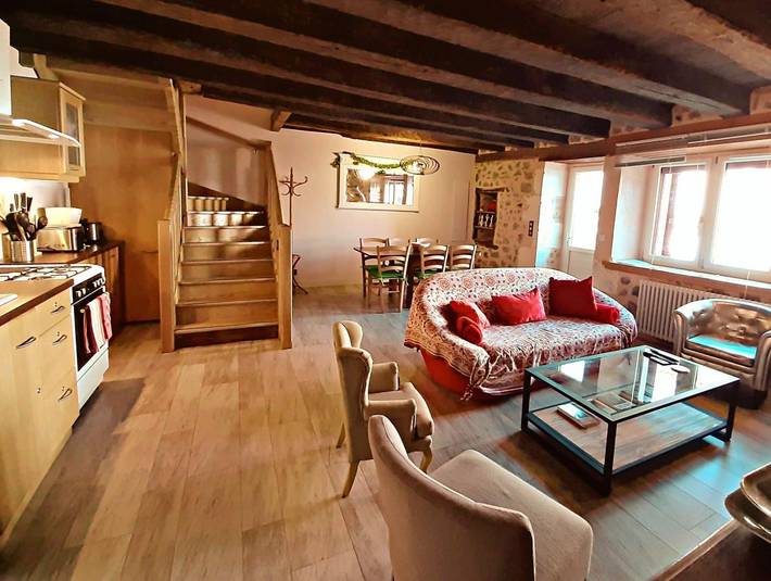 Gîte pour 5 personnes, avec sauna, animaux acceptés