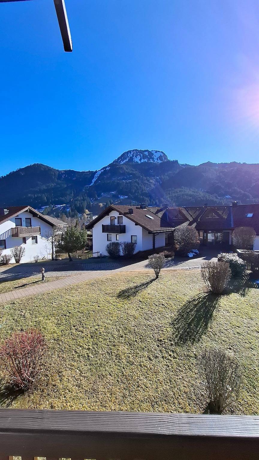 Studio entier, Studio « Fewo Rotspitze im Sonnenpark » avec vue sur les montagnes, balcon et Wi-Fi in Bad Hindelang, Souabe (Bavière)