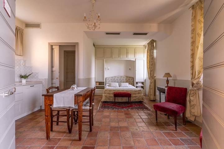 Appartement entier, Studio Mater Matuta: collines, piscine, mer. Il Pignocco Country House in Pesaro, Valle del Metauro