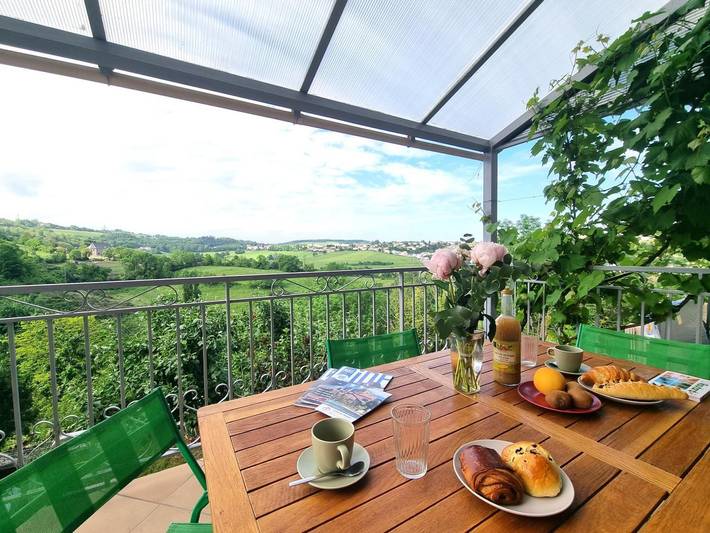 Gîte pour 4 personnes, avec Terrasse