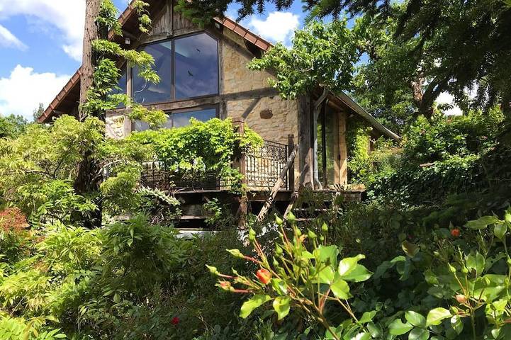 Maison de vacances pour 6 personnes, avec Balcon ainsi que Jardin et Sauna