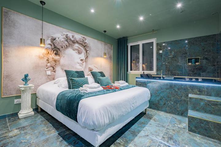 Gîte pour 2 personnes, avec Jacuzzi et Vue à Montgeron
