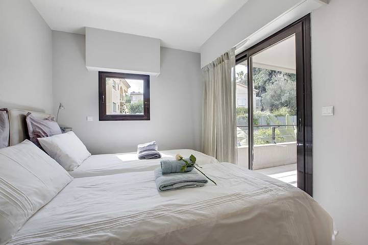 Apartamento entero, Precioso apartamento de calidad con aire acondicionado, ascensor y piscina ubicado a 7mn de Croisette y Palais in Cannes, Costa mediterránea (Francia)
