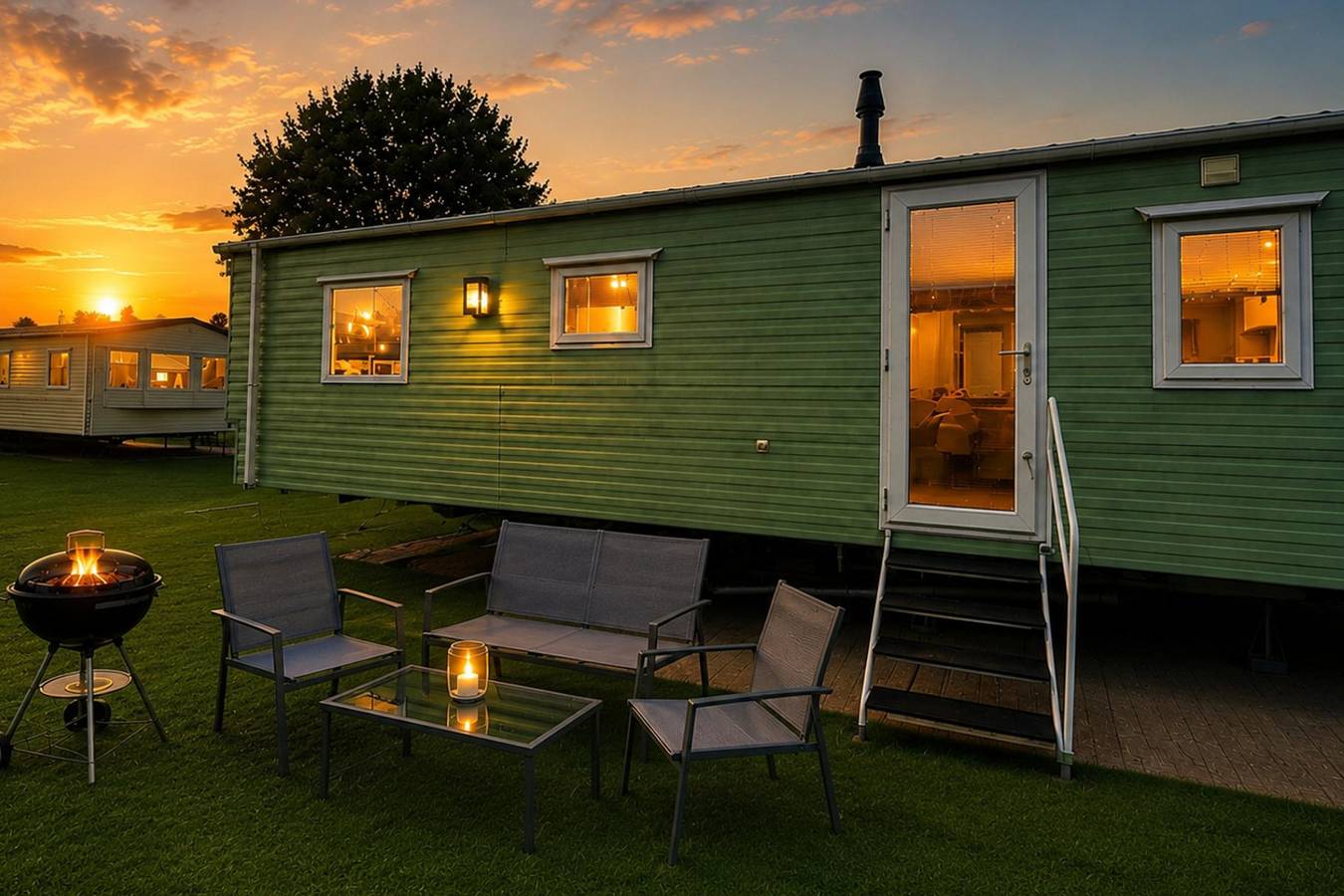 Billing Aquadrome Holiday Park, 2-bed Caravan in Northampton, Northamptonshire