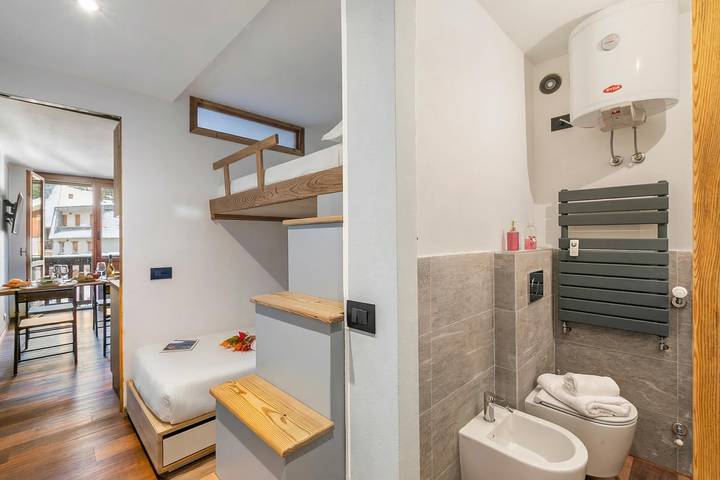 Apartamento entero, Studio Valleverde 21D Ski In Ski Out in Sestriere, Via Lattea