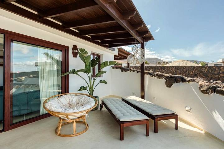 Chalet para 5 personas, con jardín y vistas, Se admiten mascotas en Lanzarote - 3