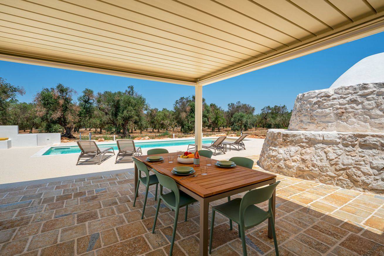 Villa Smeraldo con Piscina Privata e Volte in Pietra ad Ostuni in Ostuni, Salento