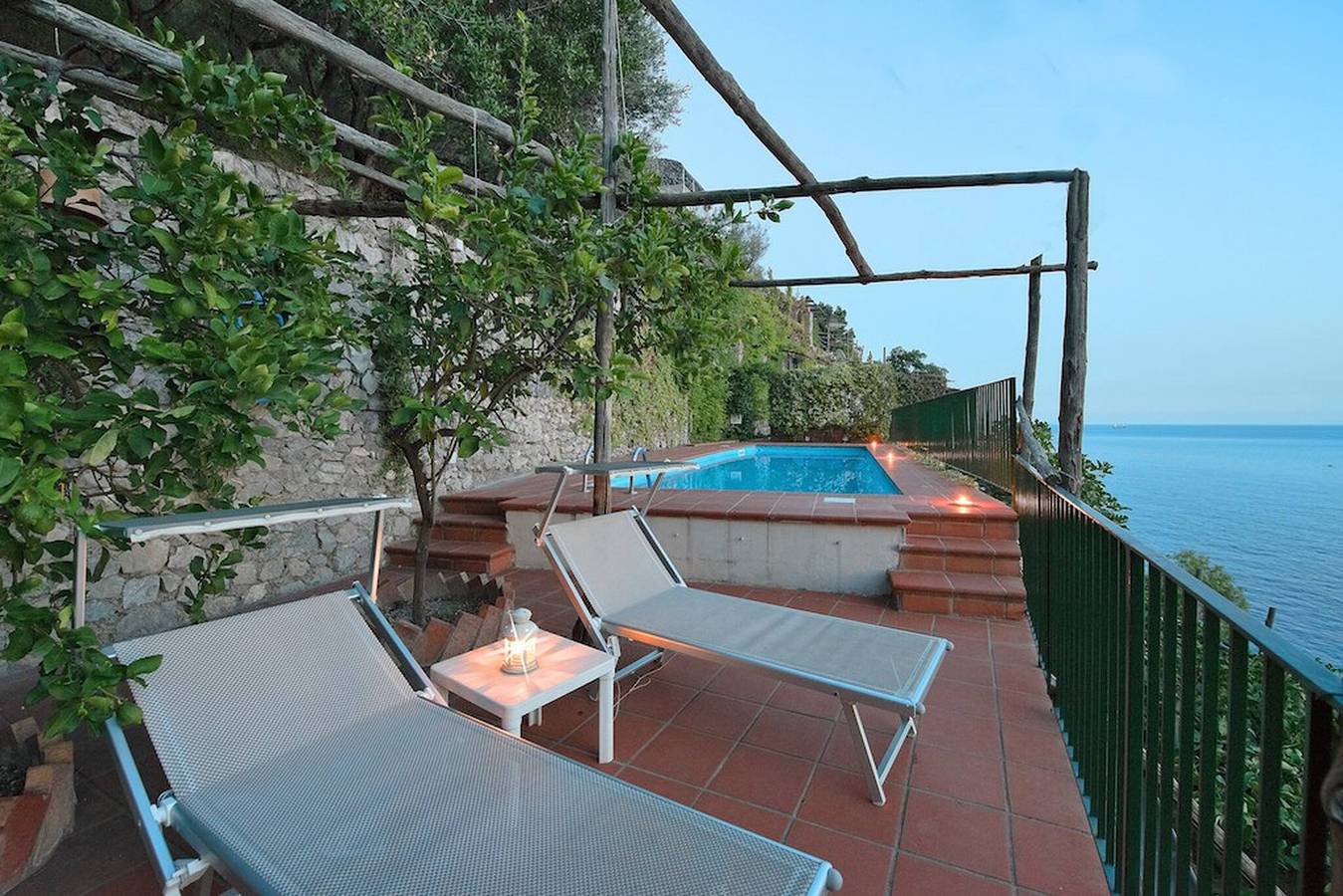 Villa Sunset with sea view in Furore, Amalfiküste