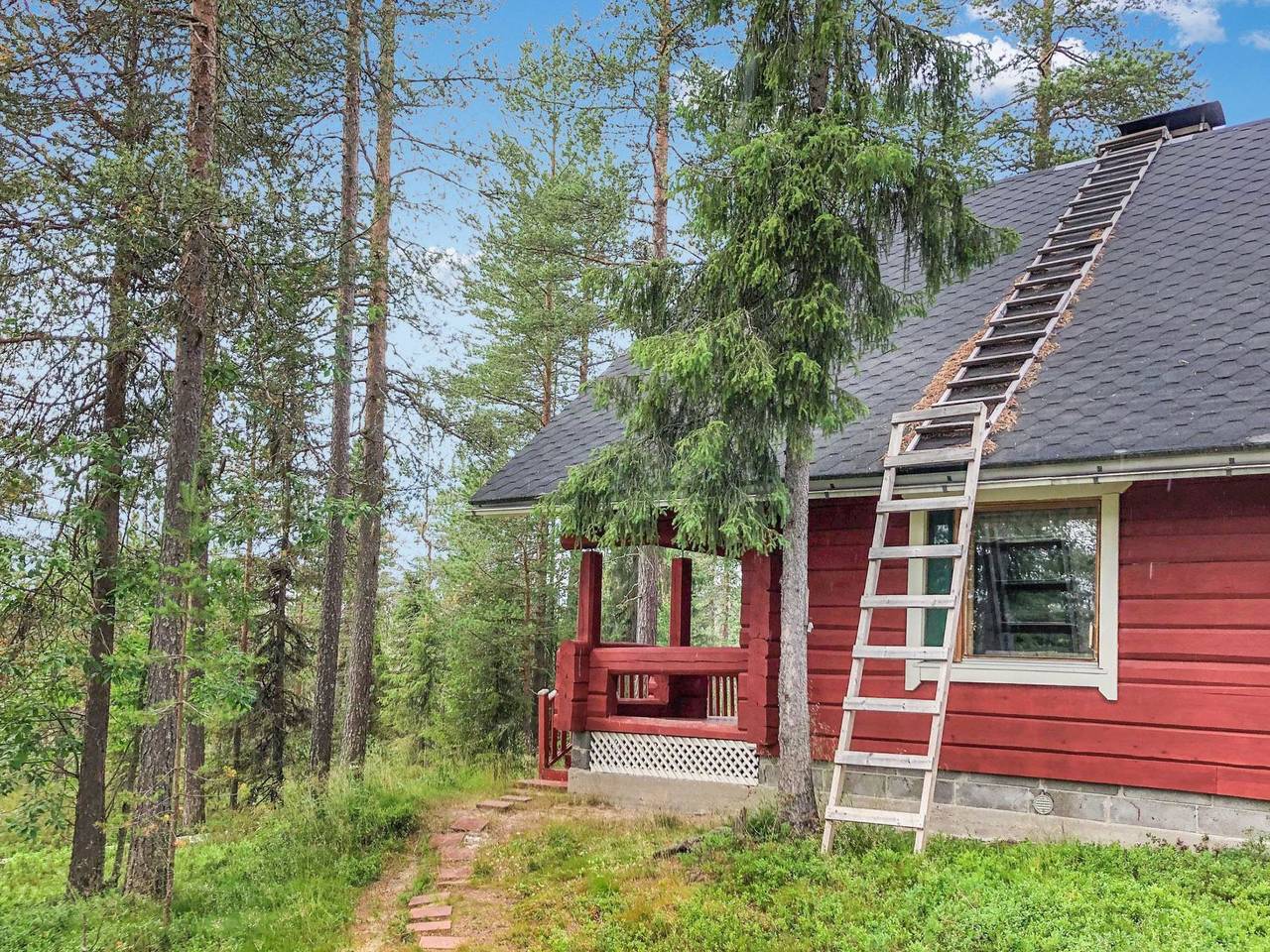 Pajalan hirsitupa in Nordösterbotten