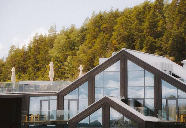 Hotel für 2 Personen, mit Sauna und Pool sowie Terrasse, mit Haustier - 1