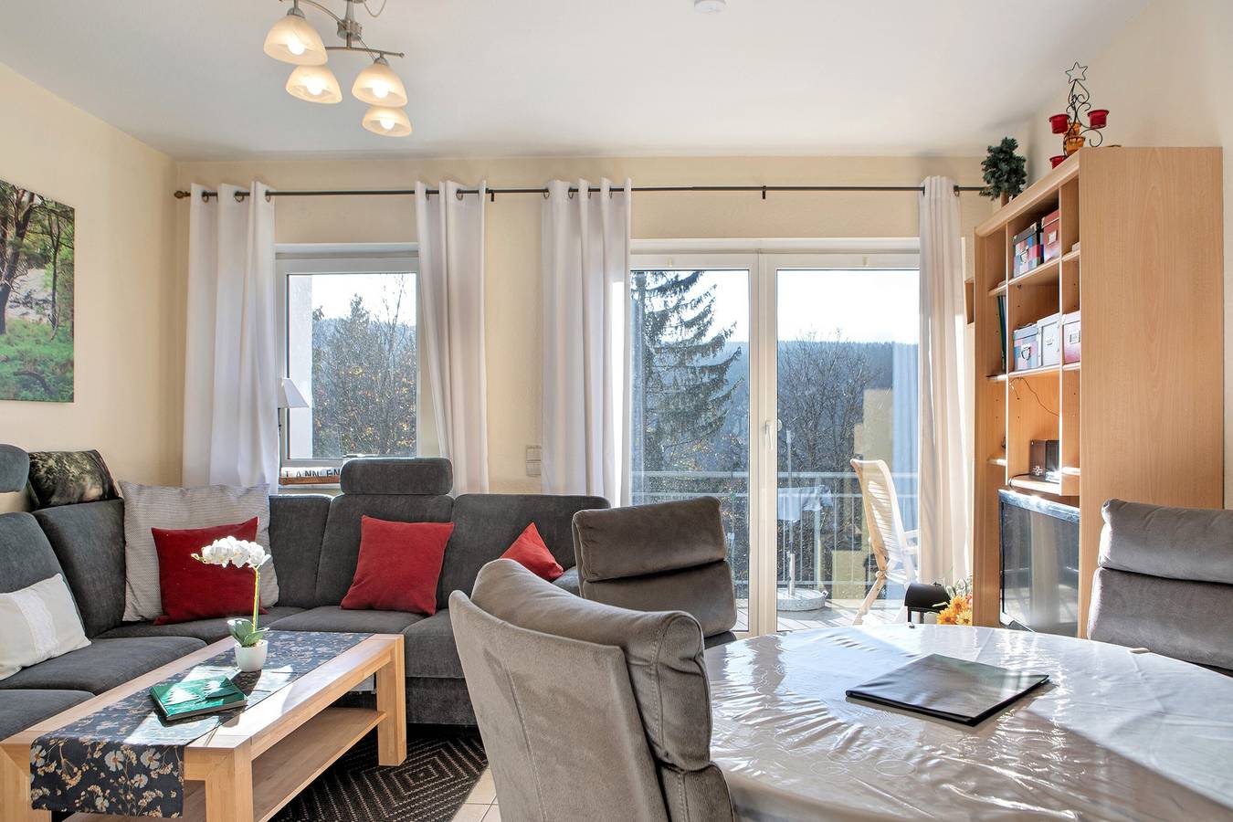 Appartement entier, Appartement "Tannenblick 8-1" avec terrasse privée, jardin partagé et Wi-Fi in Oberhof, Rennsteig