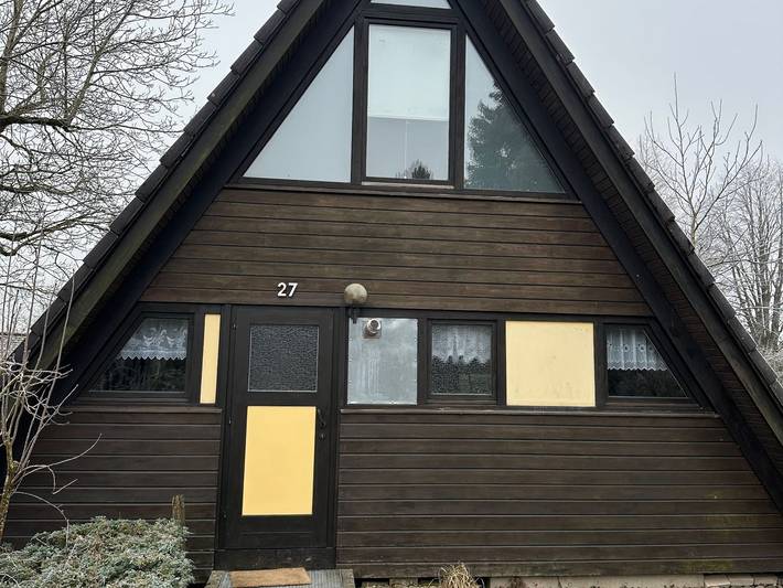 Bungalow für 6 Personen, mit Terrasse und Garten, kinderfreundlich im Odenwald