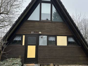 Bungalow für 6 Personen, mit Terrasse und Garten, kinderfreundlich im Odenwald