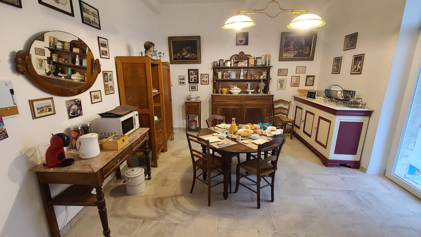 Chambres d'hôtes Le N°9 - Chambre verte. Carcassonne in Argeliers, Côte méditerranéenne (France)