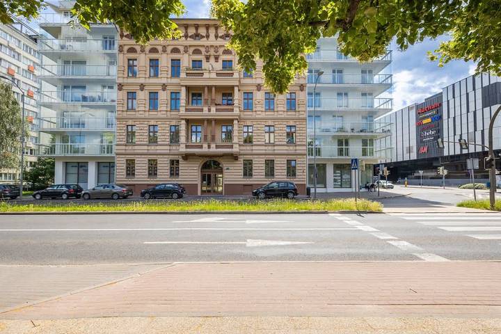 Appartement entier, Elegant Apartment with Balcony | Parking in Garage in Szczecin, Baltic Sea Pomerania