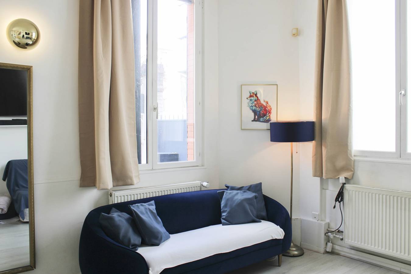 90m² Flat with Private Garden near Paris in Ivry-sur-Seine, Val-de-Marne