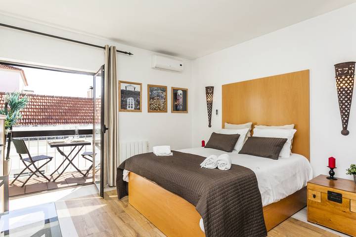 Studio für 2 Personen, mit Balkon in Cascais - 2