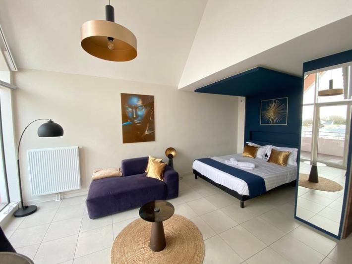 Location de vacances pour 2 personnes, avec balcon et vue à Dunkerque