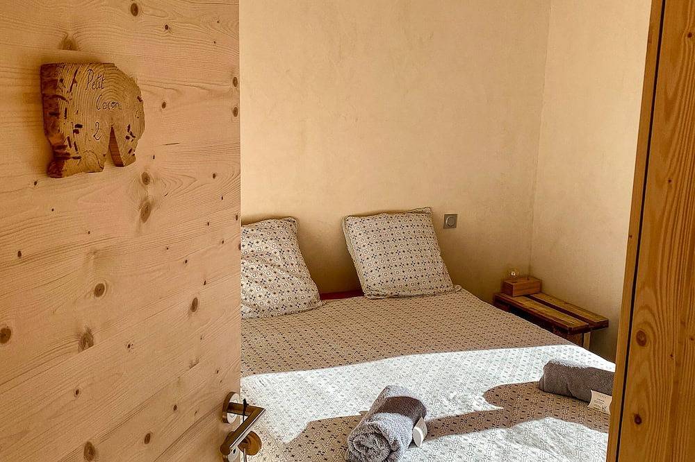 Chambre d'hotes 2-Doppelzimmer-Traditionell-Gemeinsames Badezimmer-Balkon in Glières-Val-de-Borne, Region Bonneville
