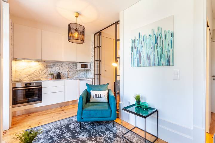 Estudio para 2 personas, con terraza en Oporto - 4